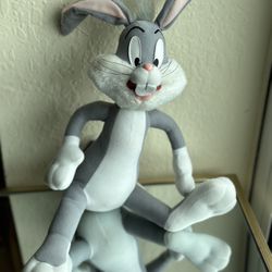 Warner Bros.bugs bunny looney tunes soft plush with bendable ears - 15 inches
