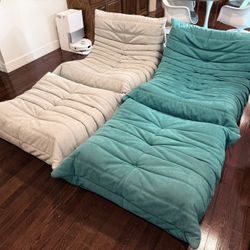 Authentic Ligne Roset Togo Sofa Roche Verner Mcm Eames Herman DWR 