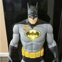 Jakks Pacific Batman 48” Large Figure Light Up Chest DC Comics 