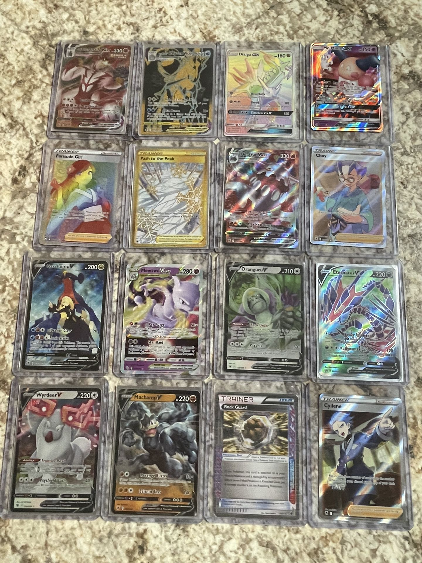 Pokémon and football cards