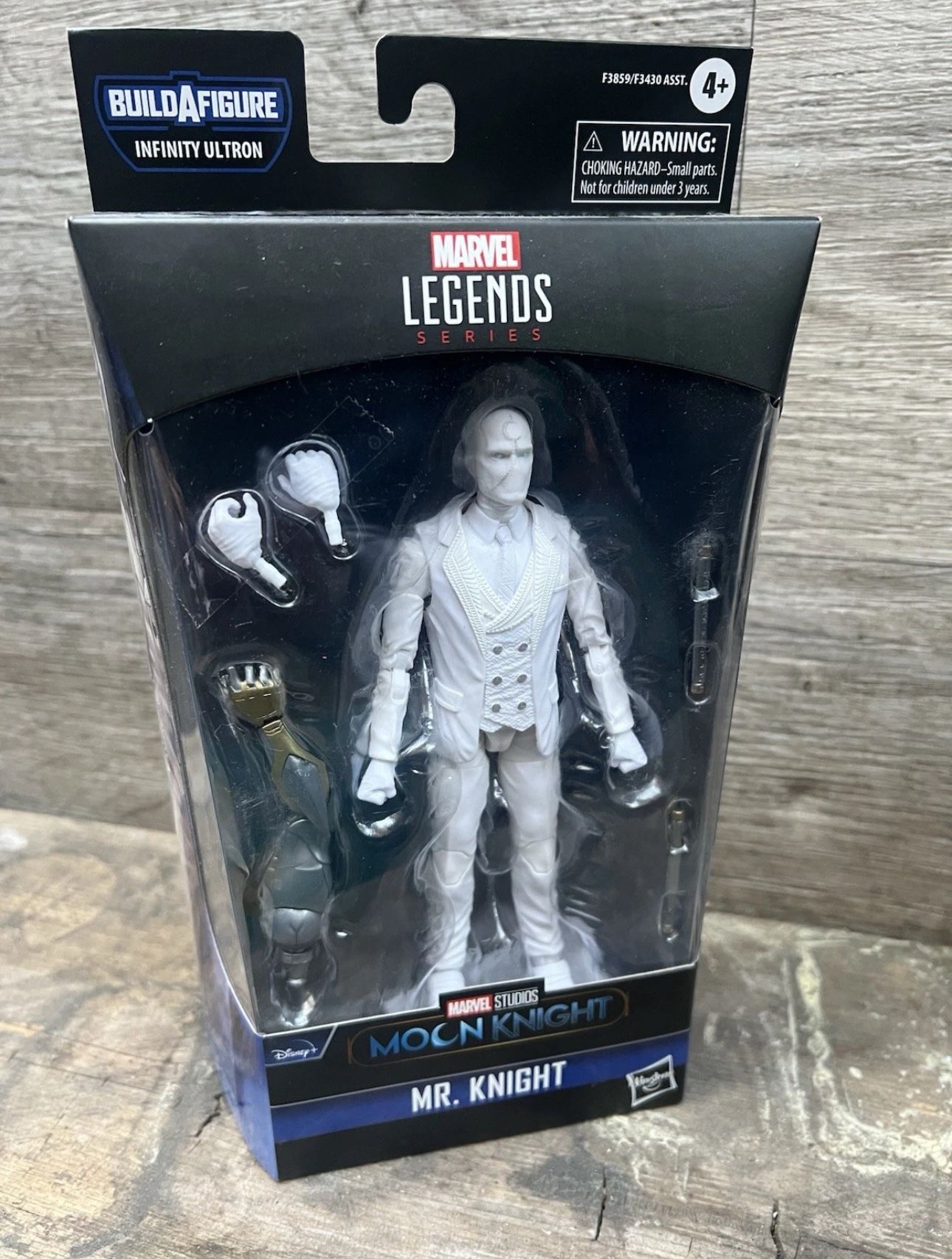 Marvel Legends Infinity Ultron BAF Wave: Mr. Knight 6" Action Fig 2022