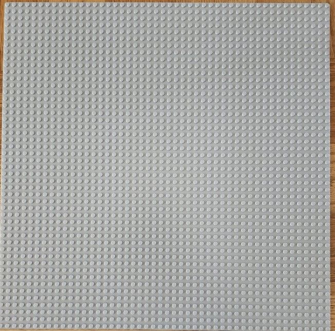 Lego #4186 - 48 x 48 Base Plate - Light Gray