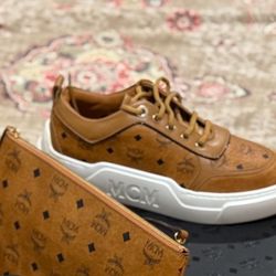 Brown MCM Sneakers