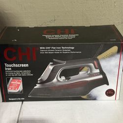 Iron - CHI Touchscreen Iron – Red (Model 13103)