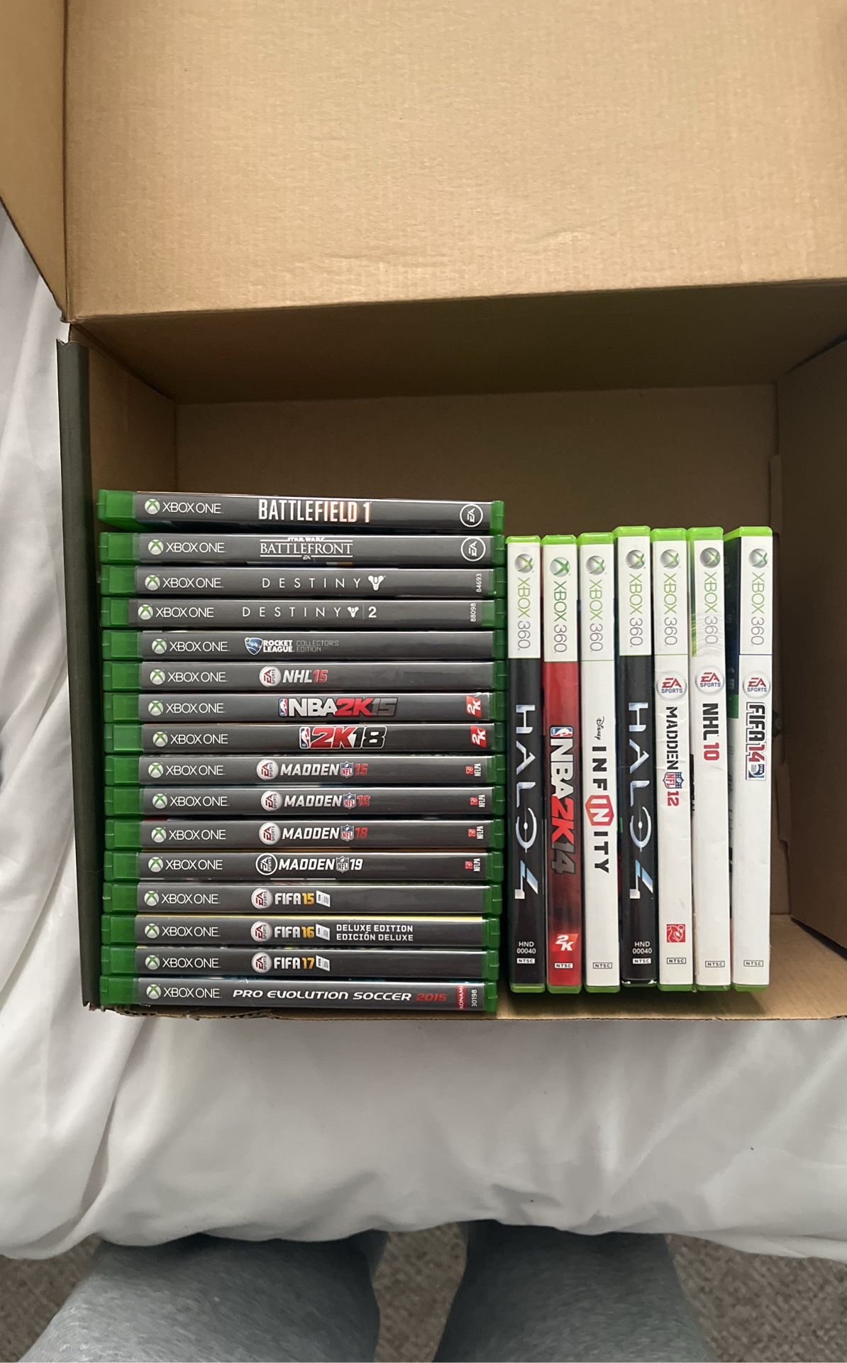 Xbox One and Xbox 360 games