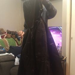 Men's Winter Jacket Leather