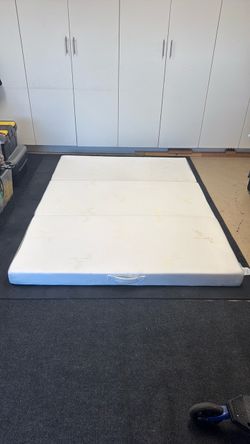 Milliard Trifold Mattress, Queen, 4” memory foam