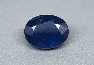 GIA Certified Natural 2.15 Carat Oval Brilliant Blue Sapphire Loose Gem Stone