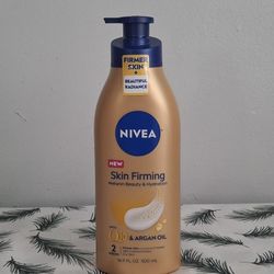 Nivea Skin Firming Moisture Lotion 16.9oz ( Q10 & Argan Oil )