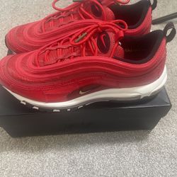 Nike Air Max 97 CR7 – University Red / Metallic Gold 