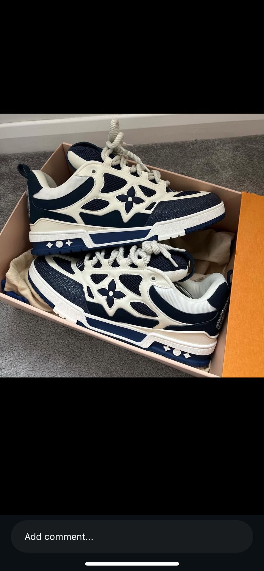 Luis Vuitton Sneakers 6-12 Size