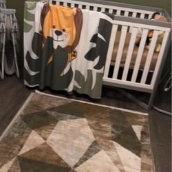 Crib & matching dresser