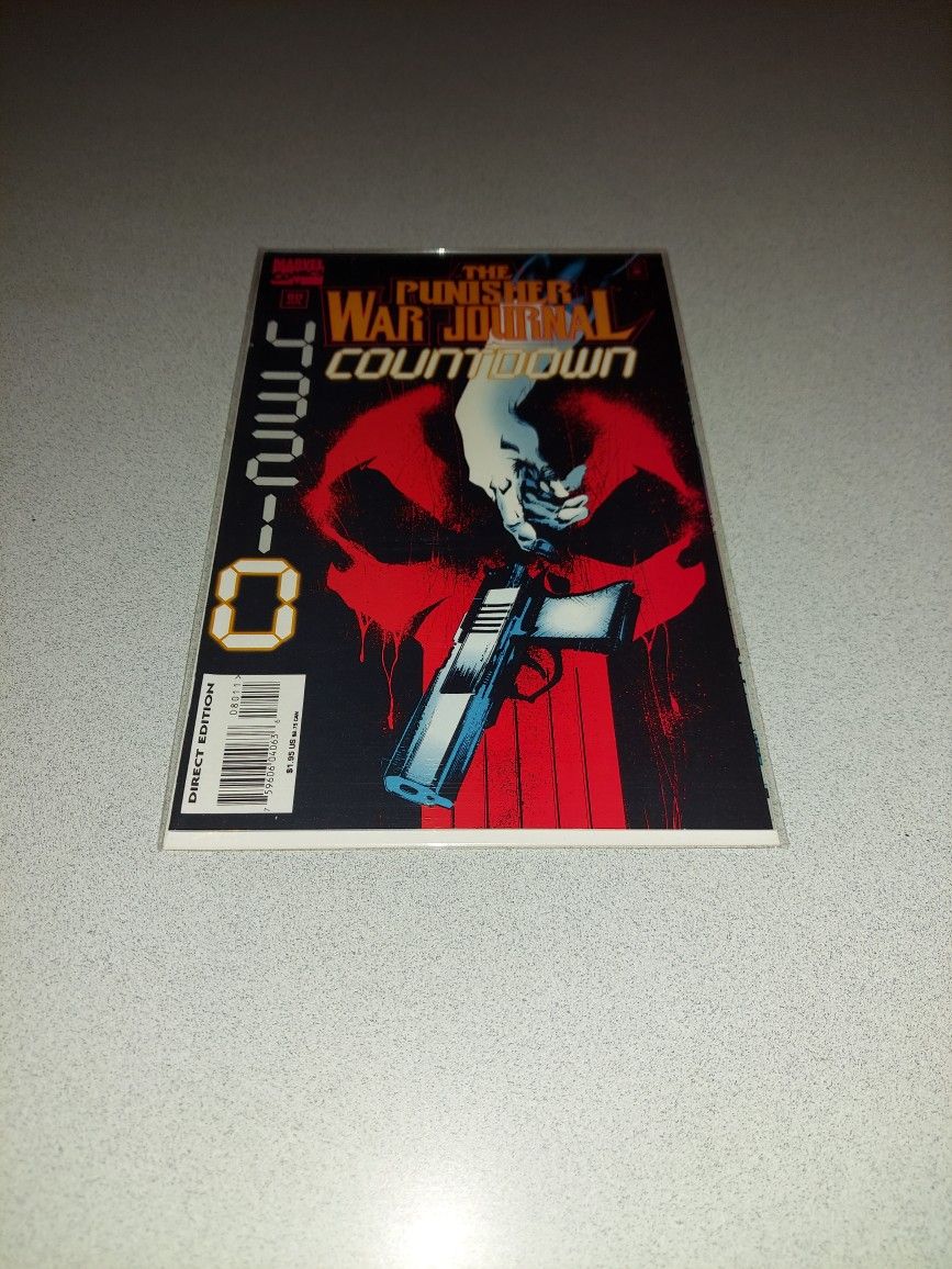 THE PUNISHER WAR JOURNAL #80 COMIC BAGGED AND BOARDED