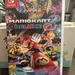 MARIO KART 8 DELUXE VIDEO GAME FOR  SWITCH