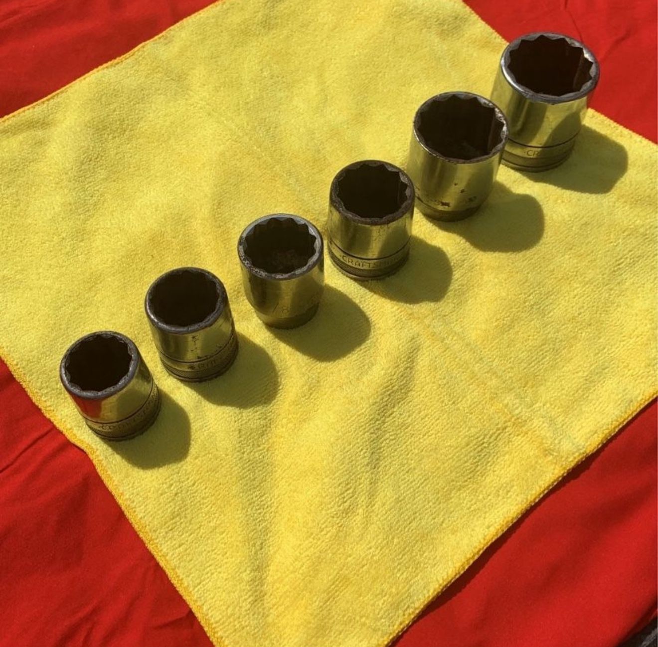 Craftsman Sockets- Rare Circle K Heavy Duty 3/4” Drive Socket Set