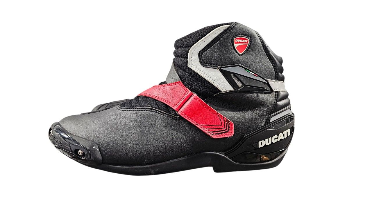 Ducati Tcx Boots Size 12.5 Theme Original Leather Black