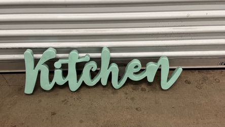 Metal Kitchen Wall sign