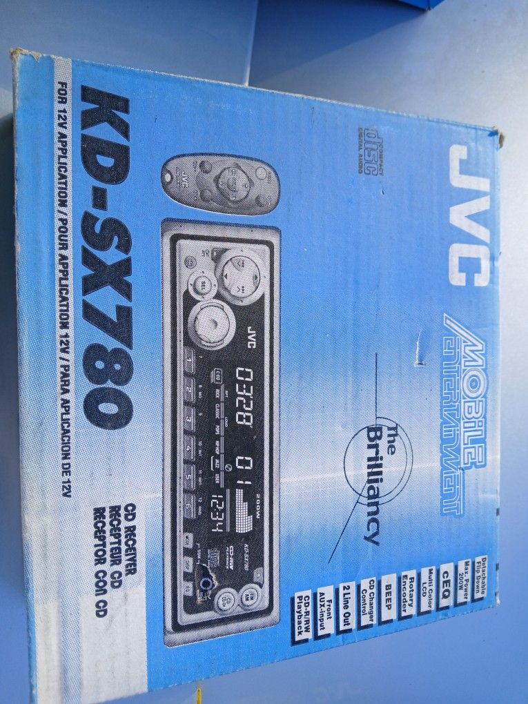 Jvc Brand New Cd Aux Remote No Bluetooth $40firm Price Pickup Only Serious Buyers Please