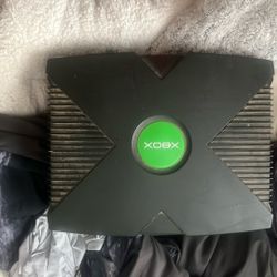 Original Microsoft. Xbox Console 