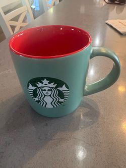 Starbucks 2025 Mint Green Holiday Mug