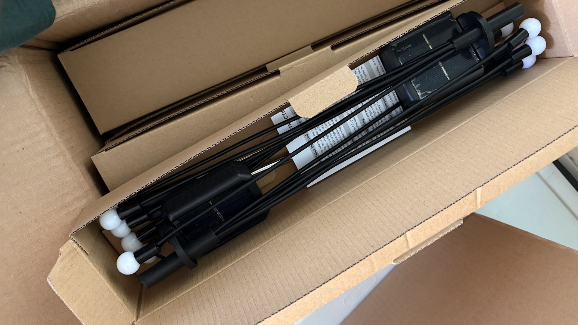 20 Total Outdoor Garden Solar Swaying LED Decor Lamp 