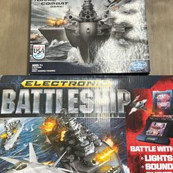 Electronic Battleship And Classic Battleship 