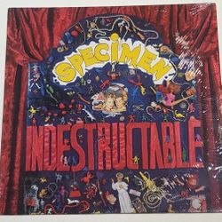 Specimen Indestructable / Brainburst Red Vinyl RAMPANT 12" Single 33 RPM EX