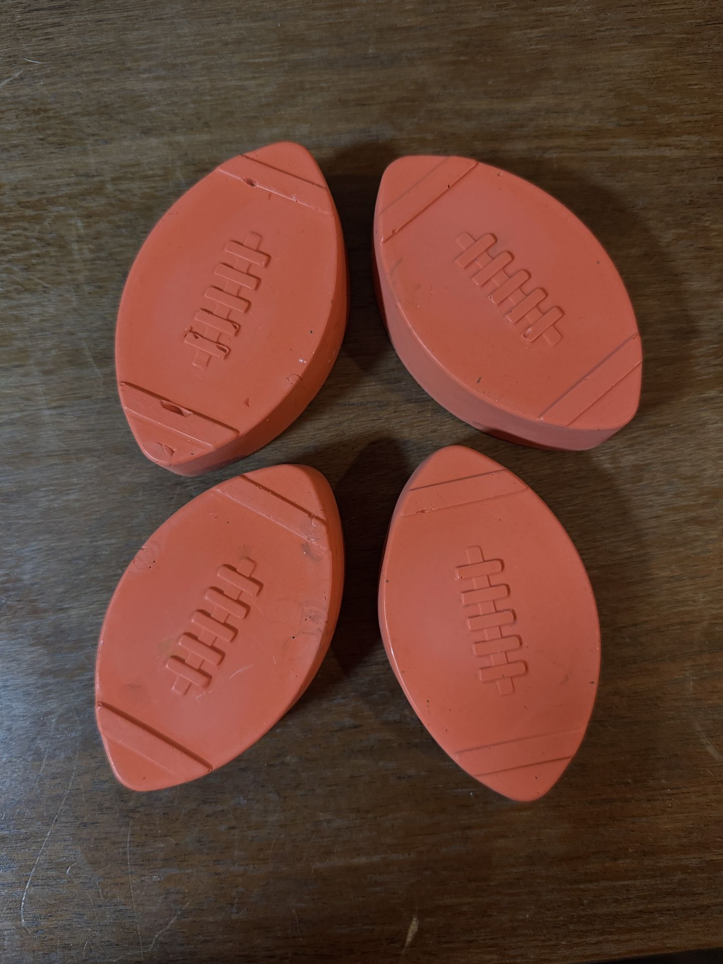 Football Shaped Crayons