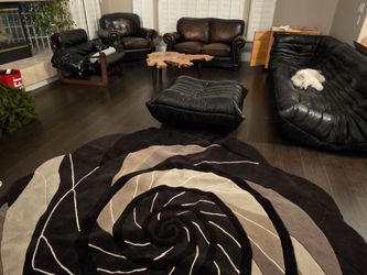 NEW large hand tuffed wool Rug