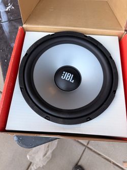 JBL 10” subwoofer, speaker