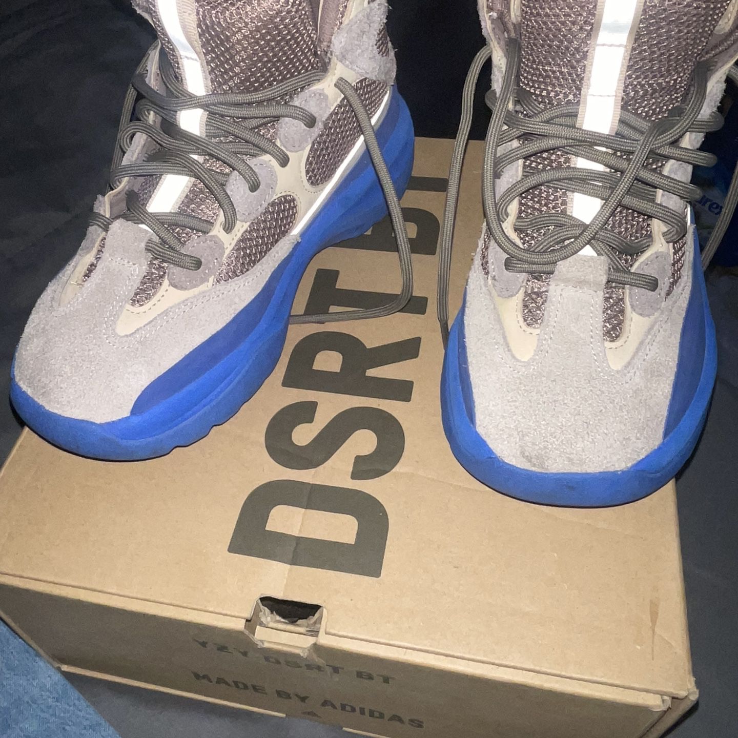 Adidas Yeezy Dsrt Bt Taupe Blue  9/10 Size :8