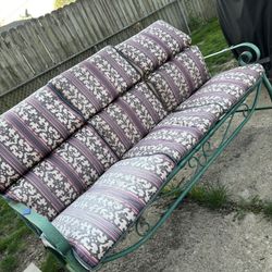 Metal Outdoor Couch (very Sturdy) 