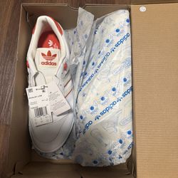 Mens 10.5 - Adidas Rivalry Low Shoes FZ6325 Cloud White/Preloved Red