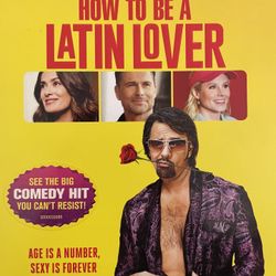 How To Be A LATIN LOVER (Blu-Ray + DVD-2017)Kristen Bell + Rob Lowe +Salma Hayek