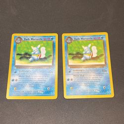 (2) POKEMON DARK WARTORTLE 39/110 LEGENDARY COLLECTION UNCOMMON NEAR MINT