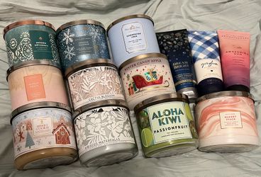 Bath & Body Works Candles Lotion Soaps