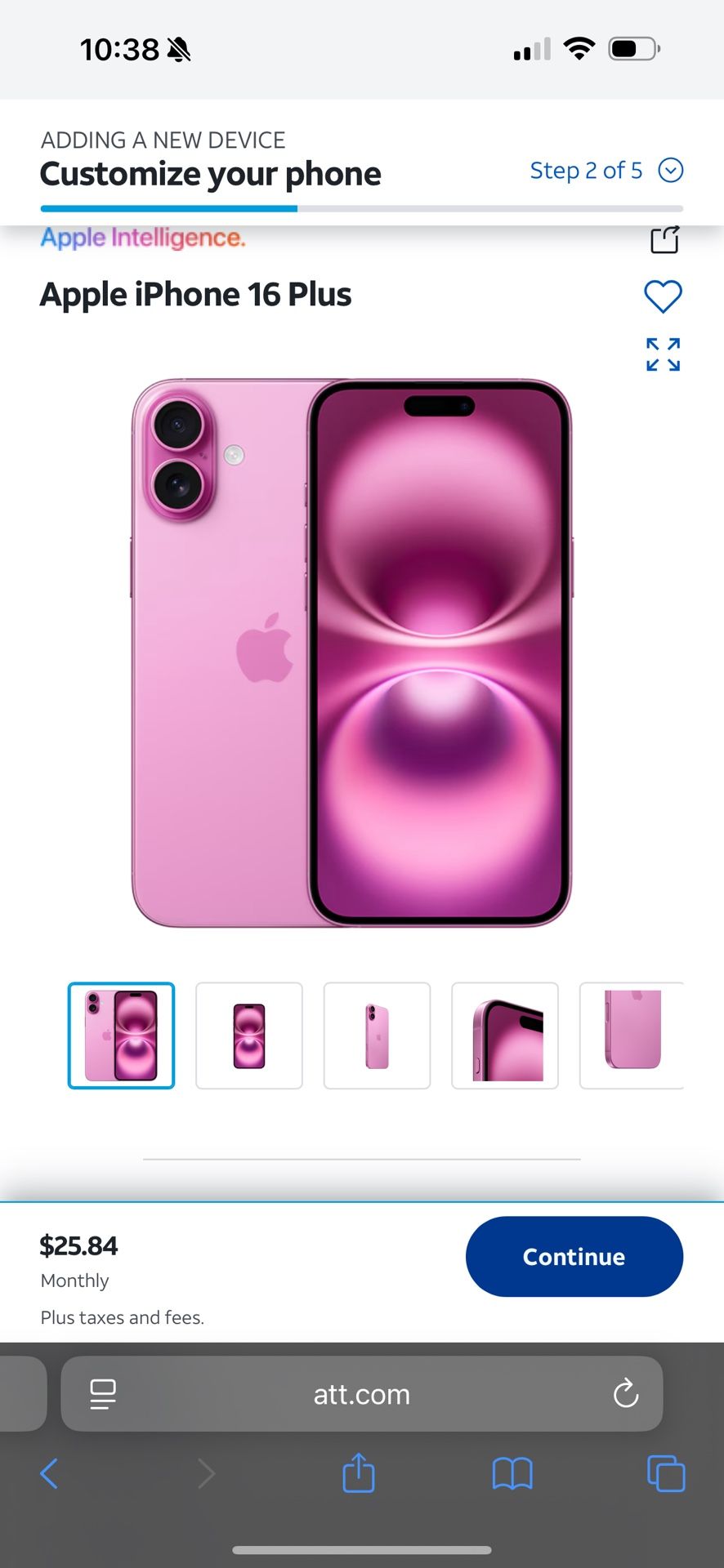 iPhone 16 Plus