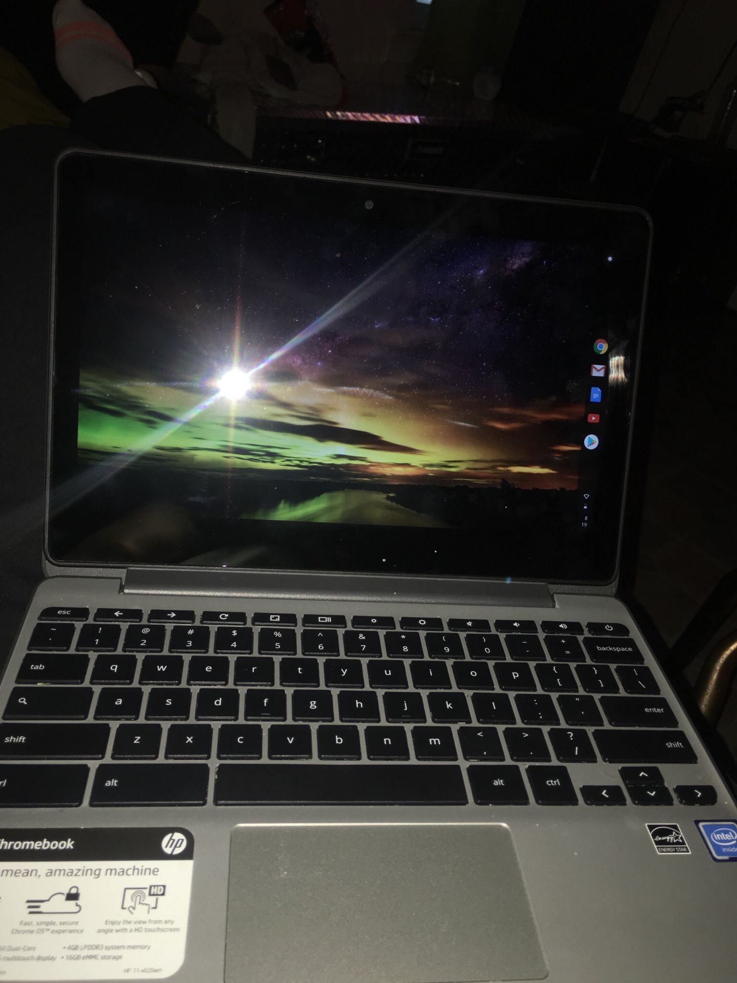 HP TOUCHSCREEN CHROME