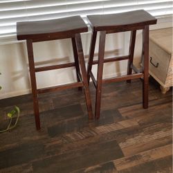 Wooden Bar Stools