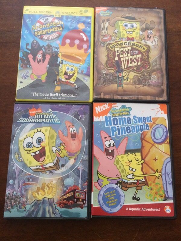 the spongebob squarepants movie vhs