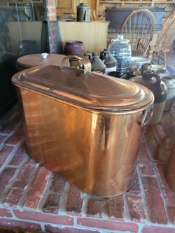 Antique Solid Copper Tub