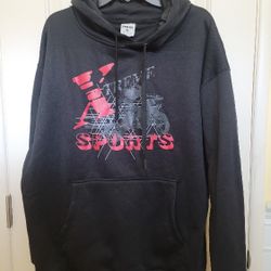 Sports Fleece Hoodie 
SIZE XL
