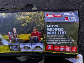 Ozark Trail 8 person modified dome tent