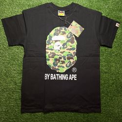 Camo bape tee size small