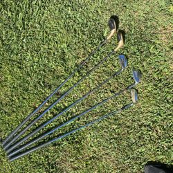 Vintage Northwestern J.C. Snead Touring Pro iron golf clubs 5,7,9 Irons+1,3 Fairway/Driver Jr Pro