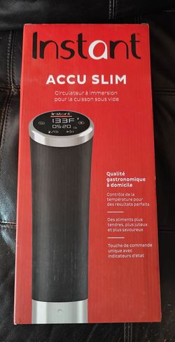 Instant Pot Accu Slim Sous Vide Precision Cooker (Model Accu SSV800).  New Org.  $89