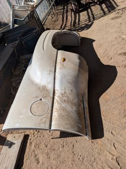 2001 thru 2006 Chevy dually drivers rear bedside fender