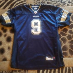 Authentic Reebok NFL Dallas Cowboys Jersey Romo Size Medium