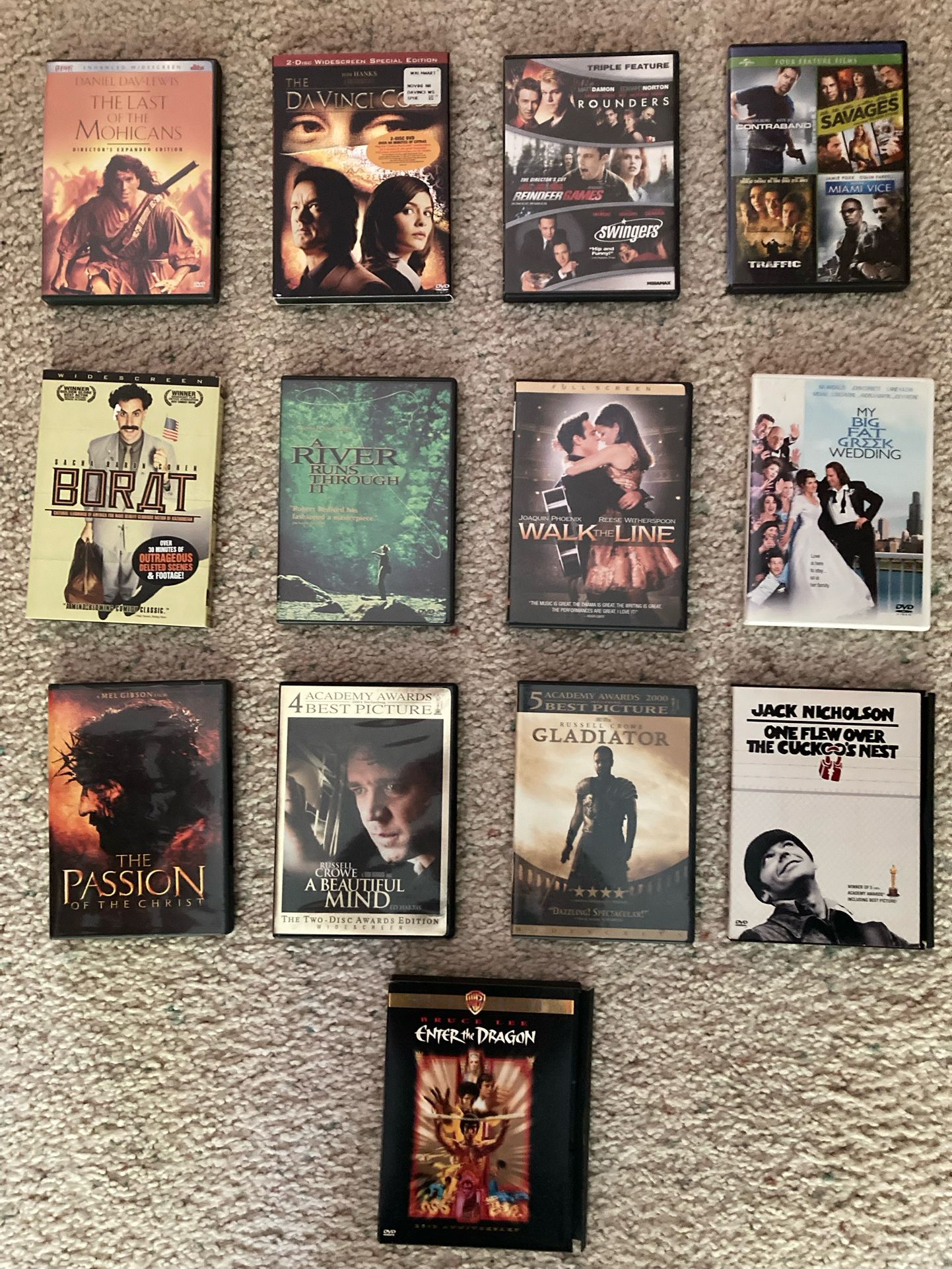 Lot of 13 Dvd's