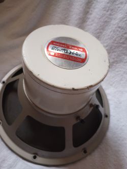 Electra Voice sro 12 1960s Alnico coffee can